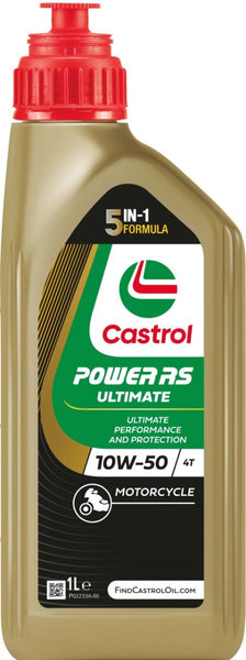 Oil Castrol 10W50 Power RS ​​Racing 4T (1-litre)