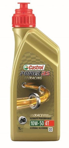 Oil Castrol 10W50 Power RS ​​Racing 4T (1-litre)