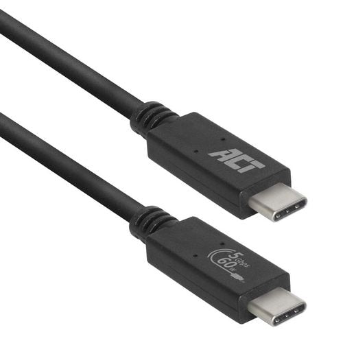 Act usb-c-kabel ac7402 zwart 2 m