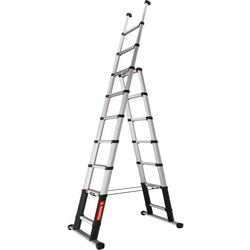Pic ladder telesteps combi line telesco 72430-681 3800 mm zilver