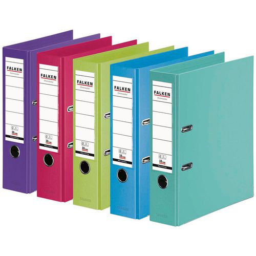 Ordner falken 15080920000f a4 kleurenassortiment