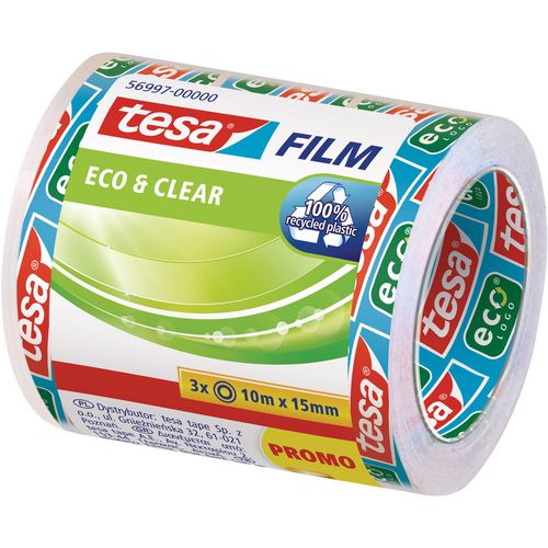 Tape tesa 56997-00000-01 tesafilm eco clear transparant