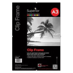 Seco klemlijst clipa3 transparant 440 mm x 320 mm