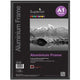 Seco fotolijst a1 - 59.4 x 84cm - zwart geborsteld aluminium - 11mm frame - se-ala1-bk