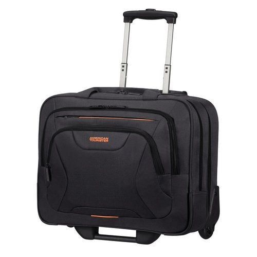 Trolley american tourister zwart polyester