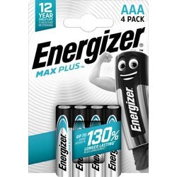 Load image into Gallery viewer, Energizer max plus lr03 aaa blister 4 stuks
