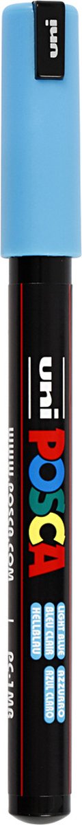 Posca uni uni verfmarker 1mr licht blauw