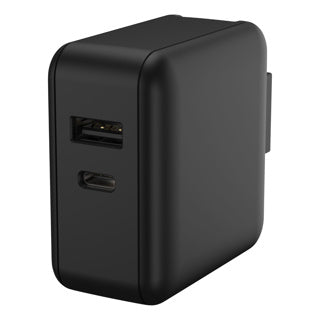 Afbeelding laden in galerijviewer, Usb reis oplader 30w met verwisselbare stekkers
