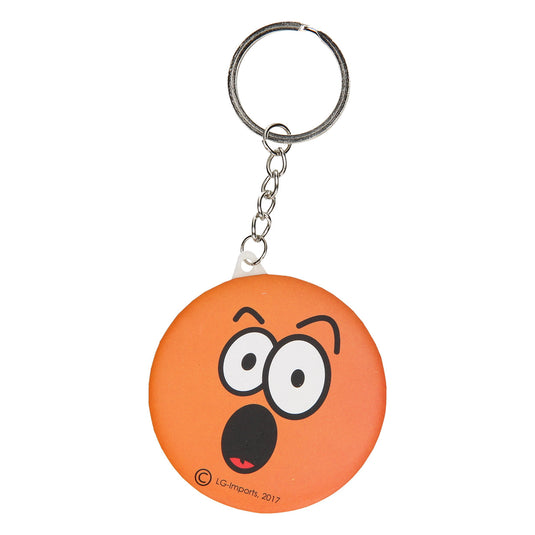 Duckiez sleutelhanger - lachgezicht met spiegeltje