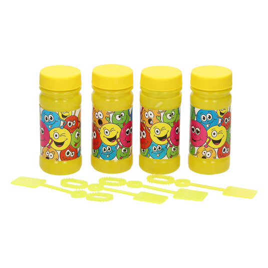 Duckiez bellenblaas lachgezicht, 4x50ml