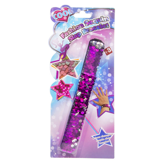 Duckiez klaparmband met pailletten