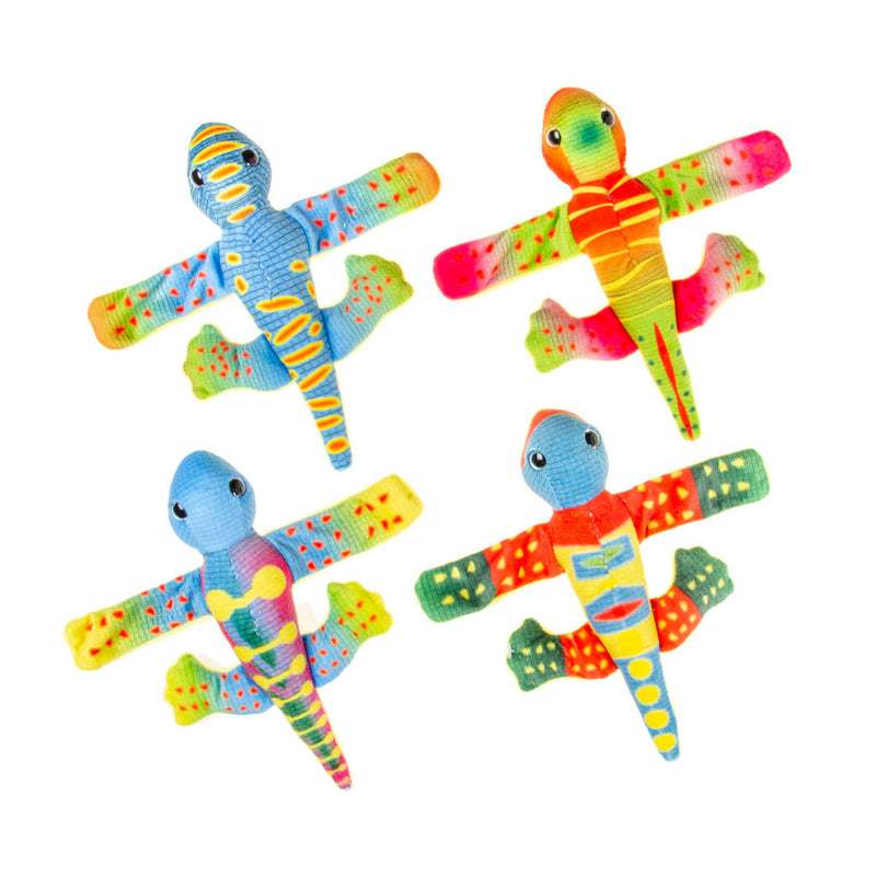 Load image into Gallery viewer, Duckiez klaparmband pluche hagedis
