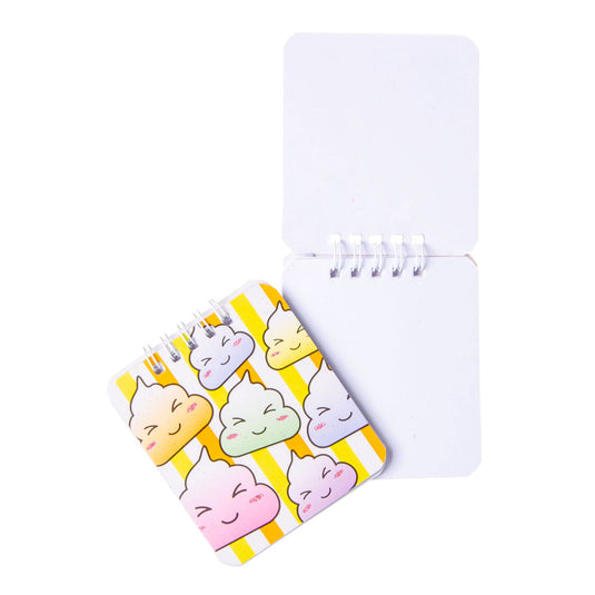 Duckiez notitieboekje neon drol