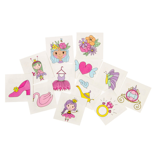 Duckiez tattoos prinses, 12st.