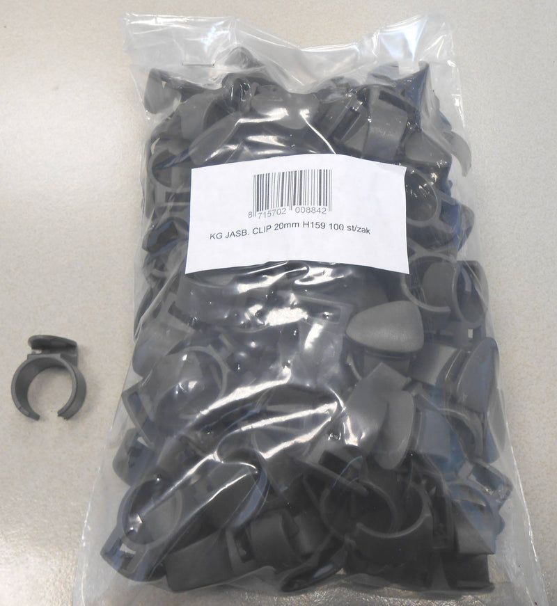 Load image into Gallery viewer, Hesling jasbd hes clip 20mm grijs pvc ds a 10
