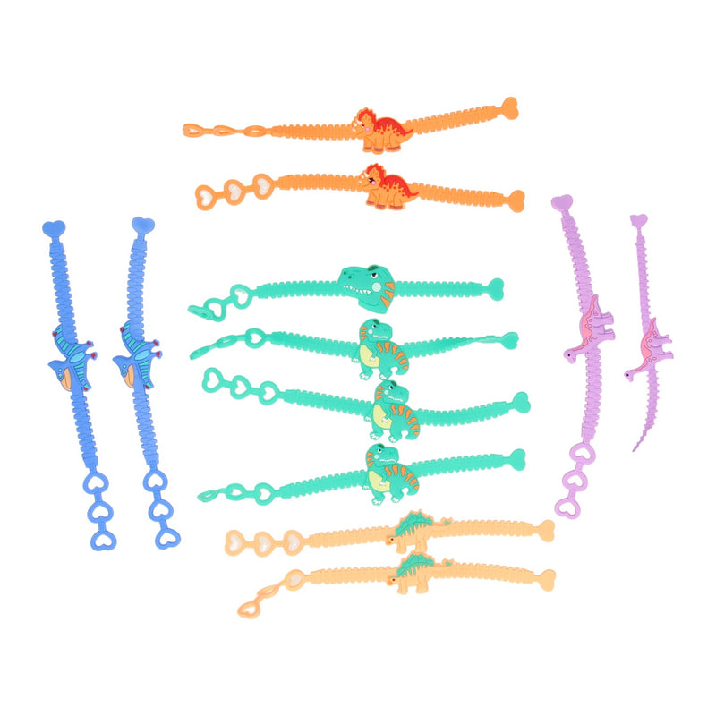 Duckiez armband dinosaurus kleur, set van 12st.