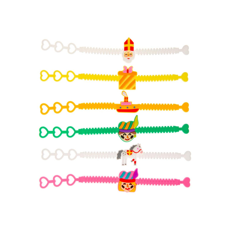 Load image into Gallery viewer, Duckiez armbandjes sinterklaas, set van 12st.
