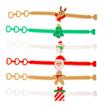 Duckiez armbandjes kerst, set van 12