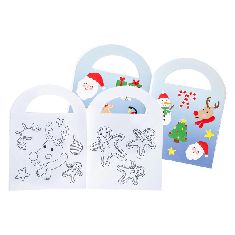 Load image into Gallery viewer, Duckiez kleurboekje met stickers kerst
