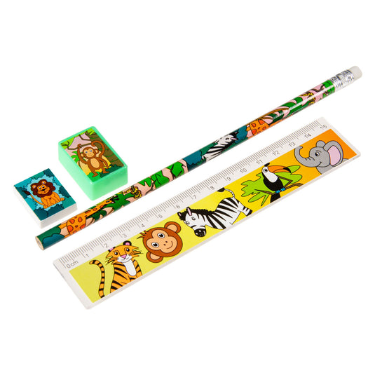 Duckiez schrijfset wilde dieren