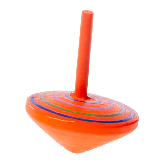 Duckiez houten tol gekleurd