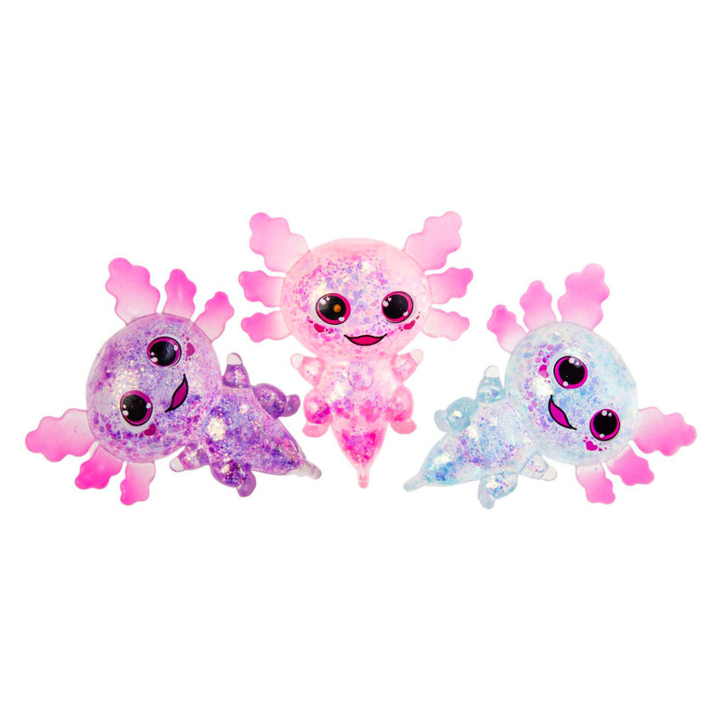 Load image into Gallery viewer, Duckiez squeeze dier axolotl transparant

