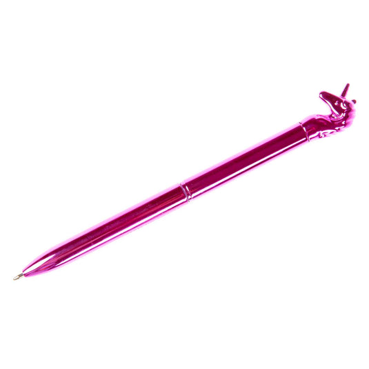 Duckiez metallic eenhoorn balpen
