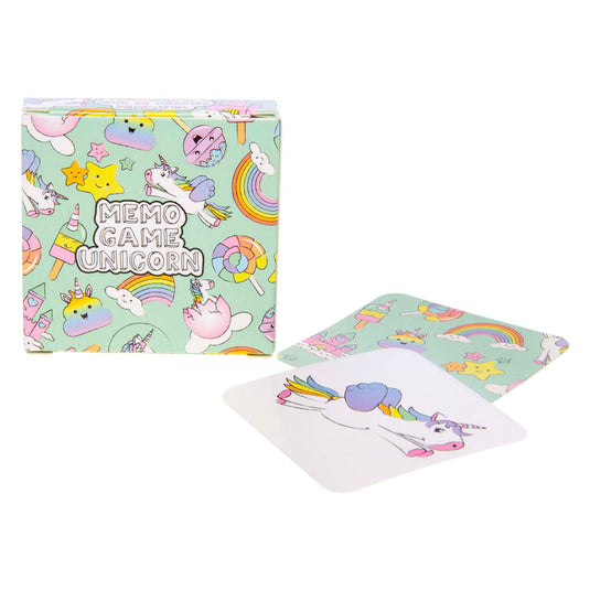 Duckiez mini memospel eenhoorn, 28 kaarten