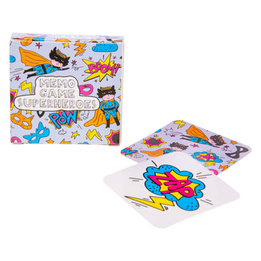 Duckiez mini memospel superhelden, 28 kaarten