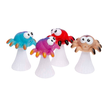 Duckiez pop up springende spin, 9,5 cm