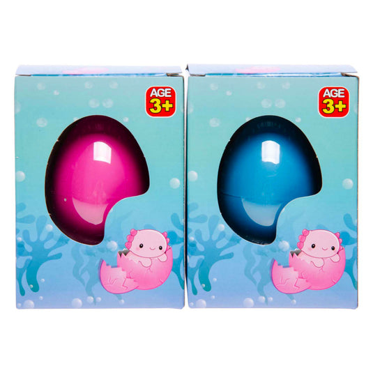 Duckiez groeiend ei axolotl