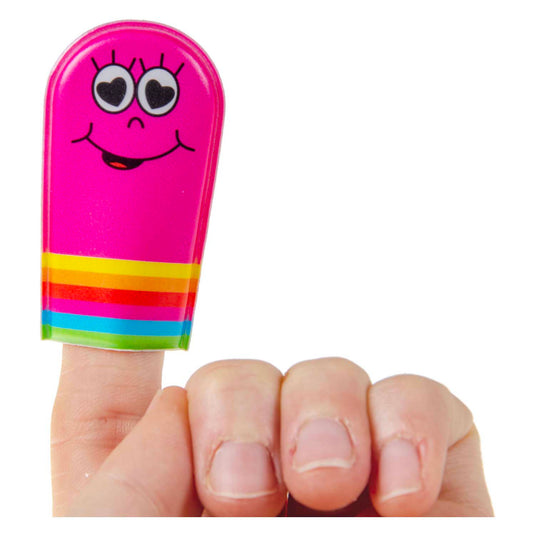 Duckiez vingerpoppetjes gezichtjes, 5st.