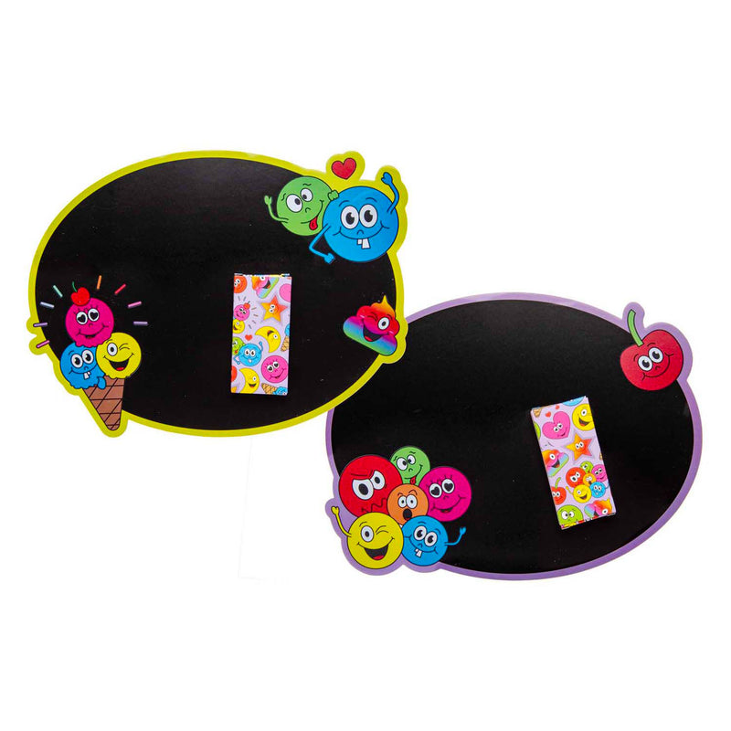 Load image into Gallery viewer, Duckiez krijtbordje met krijt - lachgezicht
