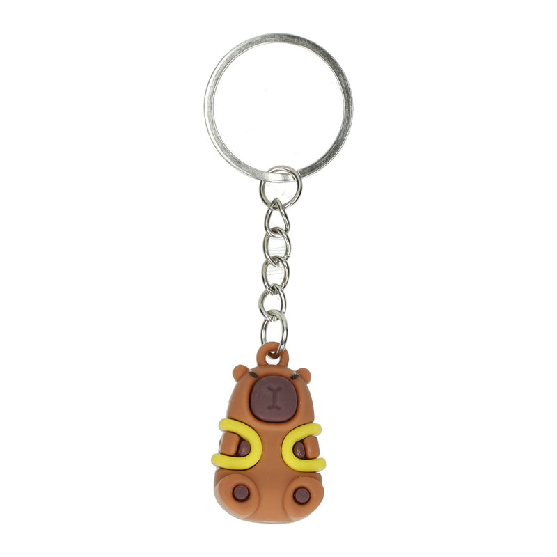 Load image into Gallery viewer, Duckiez sleutelhanger capybara
