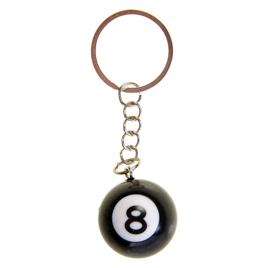 Duckiez sleutelhanger biljartbal 8
