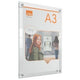 Nobo posterlijst a3 471 x 24 plexiglas herplaatsbaar
