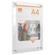 Nobo posterlijst a4 346 x 24 plexiglas herplaatsbaar