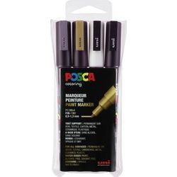 Pk4 lakmarker posca kleurenassortiment pc-3m