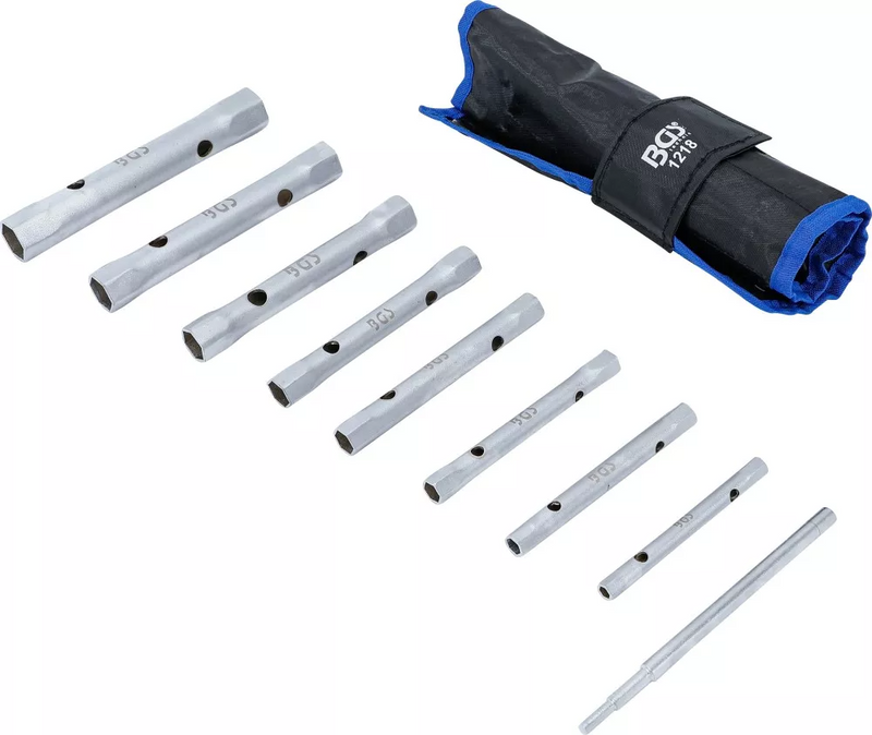 Load image into Gallery viewer, Bgs technic socket wrench set sw 6 x 7 - 20 x 22 mm 9 pcs.
