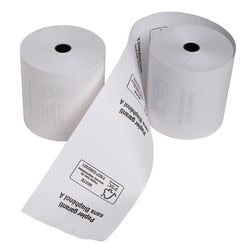 Kassarol exacompta 43817e 8 (b) x 8000 (l) x 1,2 cm 55 g m² wit 30 rollen
