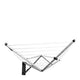 Brabantia wanddroogmolen wallfix grijs 25mtr
