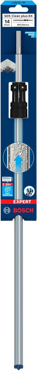 Bosch expert sds clean plus-8x hamerboor 14 x 400 x 550