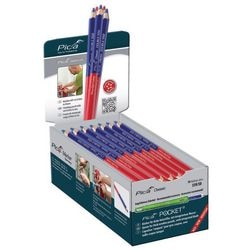 Pic potlood a pi559-50 blauw, rood 50 stuks