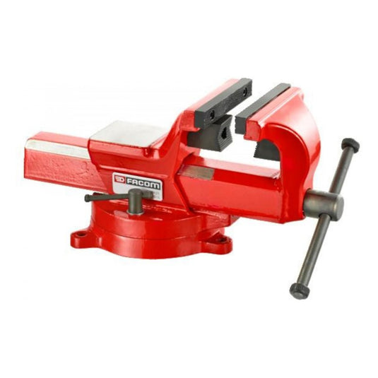Facom bankschroef 360° draaibaar - 125 mm