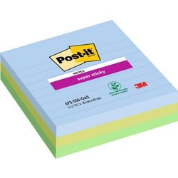 Post-it super sticky sticky notes oasis post-it pk3 70 vellen kleurenassortiment