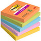 Post-it super sticky super sticky notes post-it boost kleurenassortiment 90 vellen