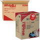 Schoonmaakdoekjes wypall x60 hydroknit 231x426mm wit pak 10 stuks 126 vel