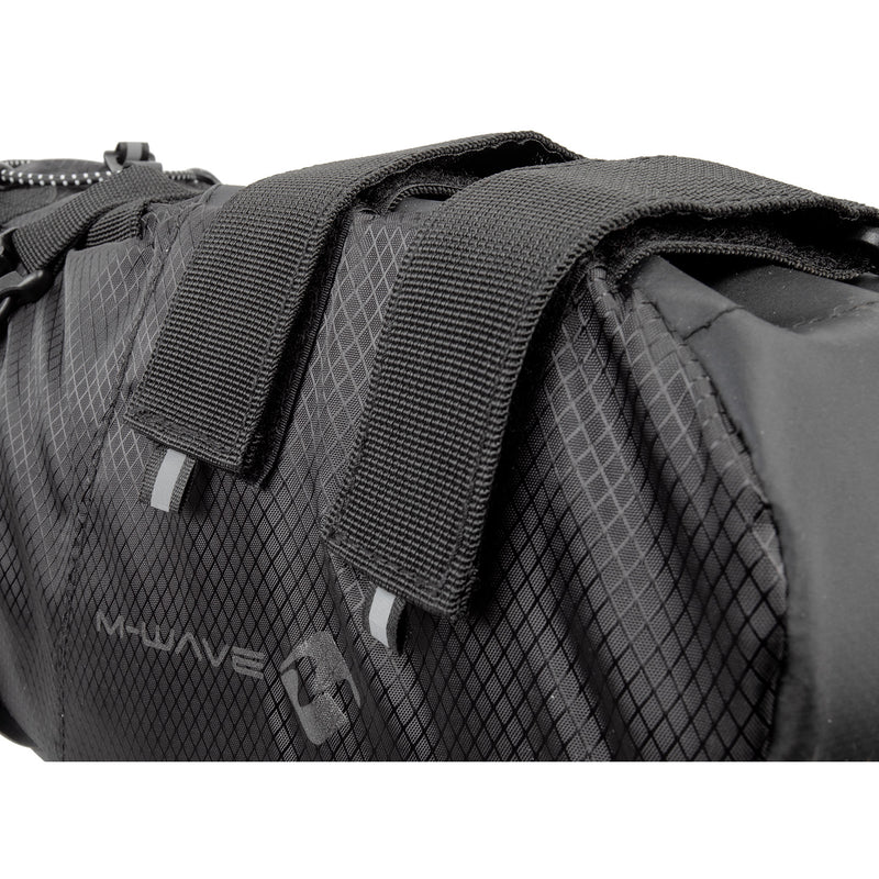 Load image into Gallery viewer, M-wave rough ride saddle l black series saddle bag
