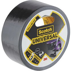 Tape scotch universal zwart 48 mm