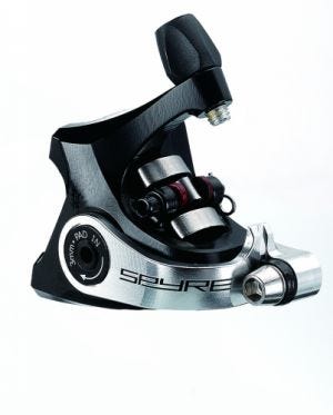 Afbeelding laden in galerijviewer, Trp md-c610 spyre remklauw mechanisch flatmount voor zwart zilver
